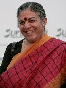 Vandana Shiva at the Save The World Awards show 2009